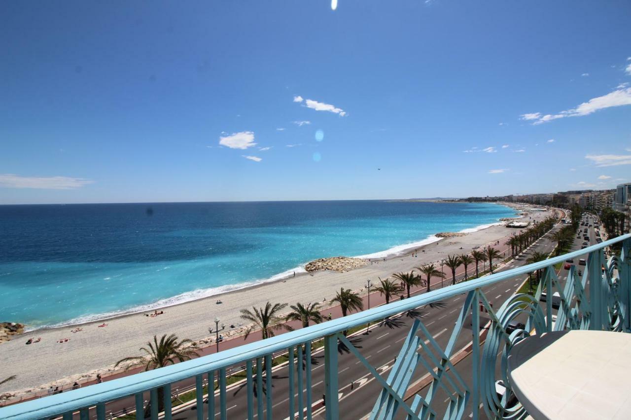 Nice Booking - Electra Vue Mer Balcon Dernier Etage Εξωτερικό φωτογραφία